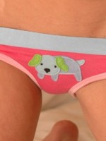 Diddy looking cute in her lil panties